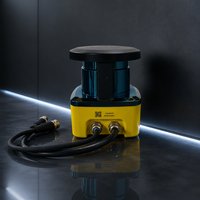 KELI KLM LiDAR de sécurité avec alarme de détection de poussière, capteur de sécurité pour l'automatisation industrielle à large angle de balayage
