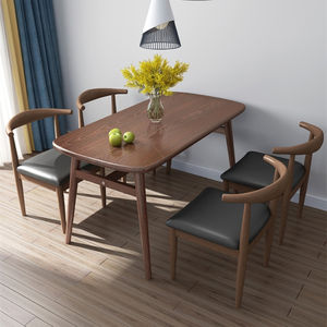 Mesa plegable de granja de madera maciza de estilo moderno, banquetes de boda, fiestas, característica de seguridad, cocina, dormitorio, sala de estar, parque de guardería - Product Image 5