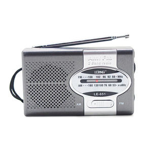 Radio Portátil AM/FM Clásica <span class=keywords><strong>DEKKO</strong></span> con Altavoz Integrado, Ecológica, Personalizable, Mini Radio de Bolsillo (FM 88-108MHz), Logotipo OEM - Product Image 1
