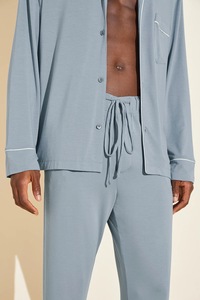 Erkekler özel Logo pijama Pajama elbiseler kıyafeti flanel polar nakış otel bornoz pijama düz Unisex OEM