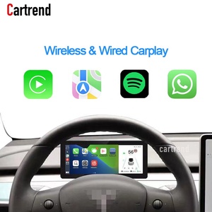 หน้าจอแสดงผลดิจิตอลขนาด 8.8 นิ้ว สำหรับ <span class=keywords><strong>Tesla</strong></span> <span class=keywords><strong>Model</strong></span> <span class=keywords><strong>3</strong></span> Y แผงหน้าปัด LCD พร้อมระบบ Wireless CarPlay และ Android Auto รองรับระบบนำทาง - Product Image 3