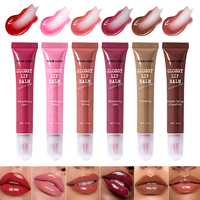 Glansrijke lippenbalsem met glanzende, dauwachtige finish, glazen finish, dagelijks gebruik, OEM ODM, aangepaste logo's