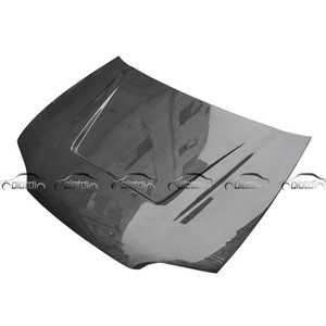 Couvre-moteur en fibre de carbone de type ZERO pour Honda Civic K6 3D Bonnet 1992-1995 Tuning automobile - Product Image 2