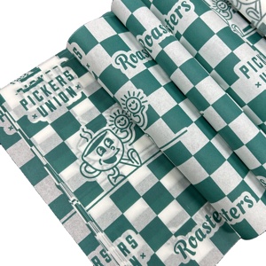 Custom Food Grade Greaseproof <b>Papers</b> Wrapping Wax Wrap <b>Paper</b> for Butter Sandwich Hamburgers Packaging - Product Image 1