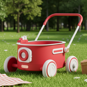 Multifunctional Baby Walker Children Storage Early Learning Role Play Shopping Cart Toy Educational Trolley PP Toys for <strong>Kids</strong> - Product Image 5