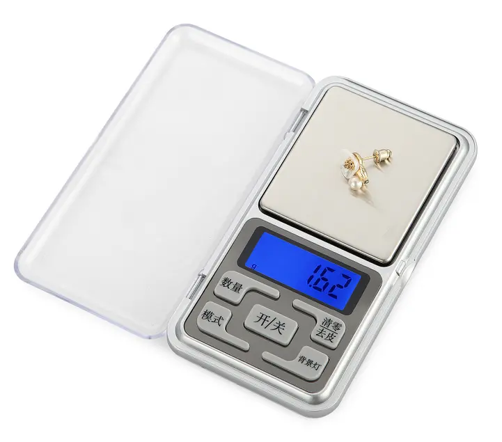 Mini balance électronique de poche 500g/0.01g haute balance numérique de bijoux de poche