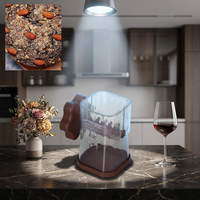 Broyeur manuel portable pour fruits secs et chocolat, moulin multifonction en acier inoxydable pour la cuisine