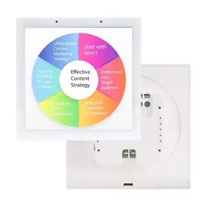 4 inch android wifi remote control tuya intelligent touch switches with zigbee option