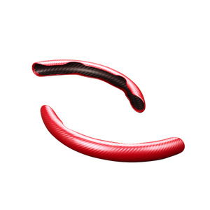 Fundas Ultrafinas de Cuero de Ante para Volante, Absorbentes de Sudor, Antideslizantes, Universales, de Felpa, Juego de Cuatro Fundas para las Cuatro Ruedas - Product Image 5