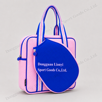 Sac de transport personnalisé pour raquette de pickleball en néoprène avec poche avant pour le jeu sur le terrain – Cadeau idéal pour l'usage en usine ou sur le terrain