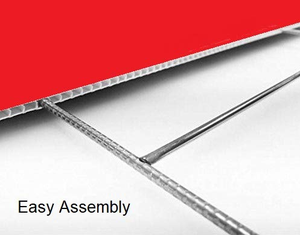 Su misura UV Inchiostro <span class=keywords><strong>Yard</strong></span> Sign-Ondulato di Plastica-Stampato Front & Back-con Metallo Palo A Terra Incluso-per Affitto Segno - Product Image 3