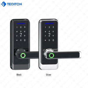 Tediton Chất Lượng Cao Từ Xa Không Thấm Nước Điện TTlock Điện Thoại Di Động Kỹ Thuật Số Dấu Vân Tay Khóa Cửa Thông Minh - Product Image 3