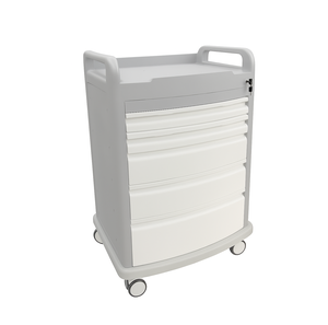 Carrito Móvil de Equipo Médico Resistente con Marco de Acero Inoxidable para Hospital y Clínica de Emergencias - Product Image 1