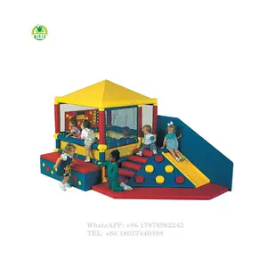 Amusement park colorful used indoor soft play area equipment for children soft play for sale