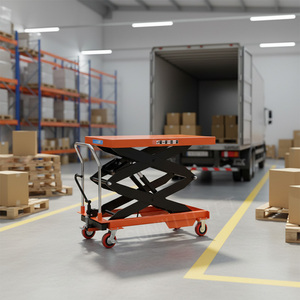 미니 리프트 200kg 수동 유압식 오토바이 리프트 테이블 - Product Image 1