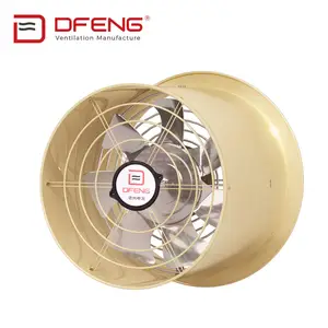 DEFENG Waterproof And Oilproof Factory Workshop Industrial Tube Copper Motor Axial Exhaust Blower Fan