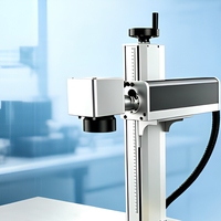 Machine de marquage laser à fibre de table Huike 20W/30W/50W – Codeur laser à fibre convivial pour le marquage de date, de numéro de lot et de logo