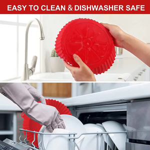 Plaques de cuisson rectangulaires en silicone antiadhésif réutilisables de qualité alimentaire, faciles à plier, pour la cuisson au four à domicile, les gâteaux et les friteuses à air chaud - Product Image 5