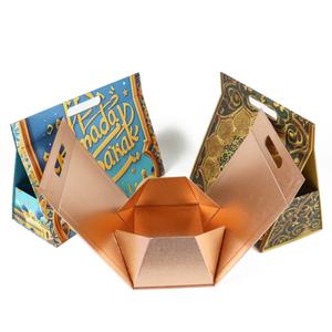 Caja de Papel de Regalo de Boda Cosmética de Lujo, Cuadrada, Plegable, de Alta Gama, Digital, Impermeable, con Relieve Personalizado - Product Image 3