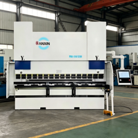 Machine de pliage CNC à température constante avec bloc de valves modulaire et synchronisation hydraulique par torsion, pour plateformes de levage série PSB