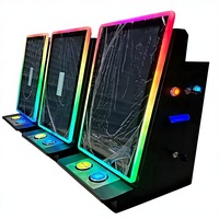 Machine de jeu vidéo verticale à pièces de monnaie Fusion 4 de 23,6 pouces, tendance, avec boîte métallique