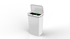 <span class=keywords><strong>2022</strong></span> OFFRE SPÉCIALE NOUVEAU POINT 50L AUTOMATIQUE électronique grande poubelle en plastique en gros cuisine Capteur en plastique poubelles/ordures bin - Product Image 4