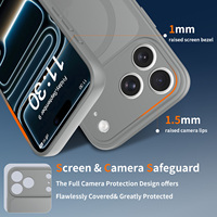 Funda Protectora de Lente a Prueba de Golpes de Alta Calidad para iPhone 18 17 16 15 14 13 Pro Max, con Tacto de Piel, Magnética y Personalizada