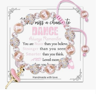 Nouveau Bracelet de Danse Populaire pour Fille, Style Punk, Quatre Saisons, Réglable, Bijoux de Danse Ballet pour Filles, Ballerine