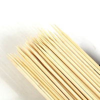 Bâtonnets de brochettes de bambou jetables pour barbecue Brochettes de bambou jetables pour barbecue