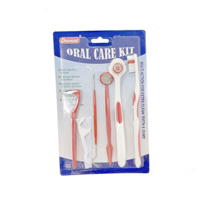 Logo Tandenborstel Set Tandzijde Picks Implantaat Brug Reiniging Brace Zorg Ortho Was Orthodontische Verzorging Kit - Product Image 1