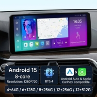 Radio Multimedia para Auto con Android 15 de 8 Núcleos, Reproductor de Video Estéreo, Carplay, GPS y Reproductor de DVD para BMW E46 1999-2006