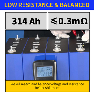 Aucune Taxe 320Ah 280Ah 340Ah 3.2V <span class=keywords><strong>Cellule</strong></span> de <span class=keywords><strong>Batterie</strong></span> LiFePO4 314Ah 105Ah 100Ah Li-ion Akku pour VR Bateau Navire Tondeuse à Gazon Outil Électrique 280Ah - Product Image 3