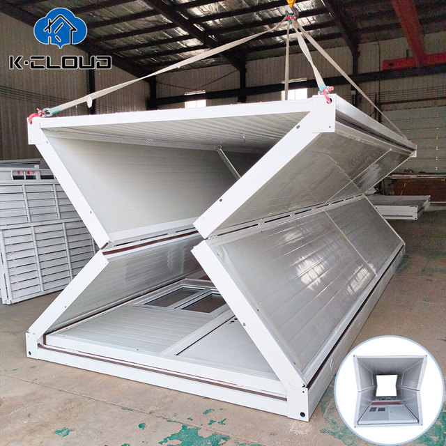 Ready Made Prefabricated Folding House Mobile Building for Winter Portable Foldable Shipping Container Homes for Sale Price