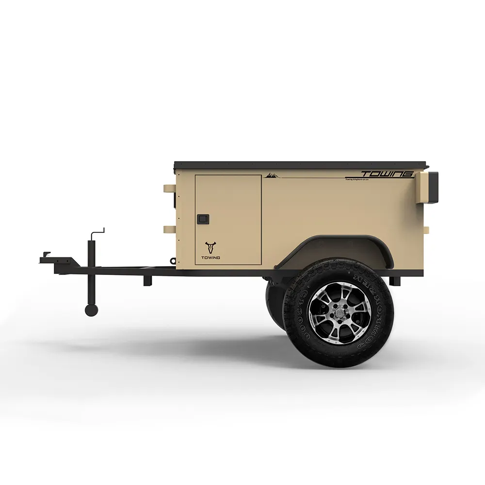 Off road rimorchio piccolo mini auto roulotte camper RV trailer di viaggio