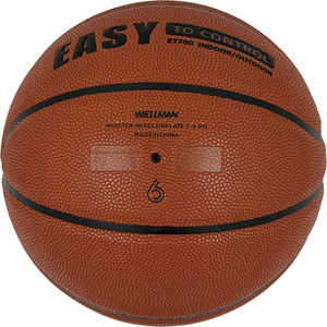 Ballon de basketball d'entraînement pour femmes, taille 6, en cuir PU avancé, logo d'équipe personnalisé, léger, respirant, résistant à l'eau - Product Image 3