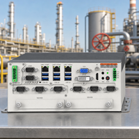 Ordinateurs industriels embarqués 8COM 2PLUG, format compact, montage mural, PC industriel sans ventilateur