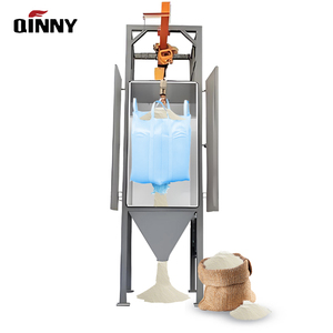 Nouveau <span class=keywords><strong>Bicarbonate</strong></span> d'ammonium Type fermé en acier inoxydable tonne sac décharge Station dépoussiérage pour sucre poudre plastique détail - Product Image 1