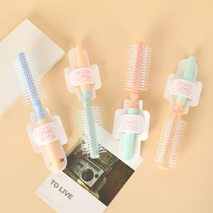 Wheat Scented <b>Round</b> <b>Brush</b> Plastic Hairbrush For Beauty And Hair Care Yiwu Origin - Product Image 3