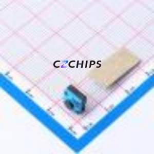 GT-TC123A-H050-L1 Tactile Switch Through hole Component (THT) Switch Single Pole Single Throw Round Button 1.6N 7.2mm - Product Image 1