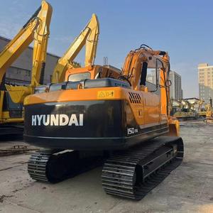 รถขุดไฮดรอลิก Hyundai 15 ตัน รุ่น 150-9S คุณภาพสูง ราคาถูก ผลิตในเกาหลีแท้ - Product Image 4