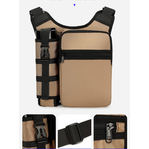 Borsa a <span class=keywords><strong>Tracolla</strong></span> Impermeabile Leggera da <span class=keywords><strong>Uomo</strong></span> in Poliestere per Bicicletta e Sport con Portabottiglie - Product Image 5
