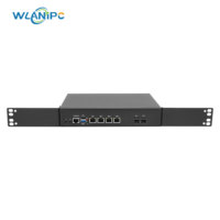 Routeur matériel Proxmox Intel i226V 2.5GbE 4 ports LAN mini PC N100 2SFP+ 10G Intel 82599 Ports de console RJ45