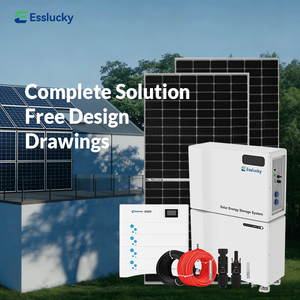 Sistema Solar Híbrido de 10kW con Almacenamiento de Batería para Uso Diario y de Respaldo - Product Image 3