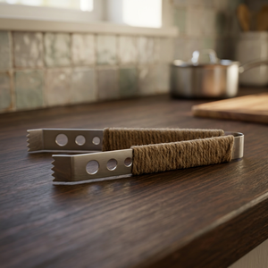 ที่คีบสเตนเลสสตีลดีไซน์เชือกมีลวดลายเชือกทันสมัย - Product Image 3