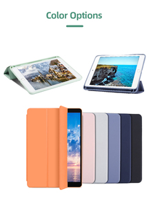Funda Protectora de Cuero para <span class=keywords><strong>iPad</strong></span> <span class=keywords><strong>Mini</strong></span> 5ª Gen. con Soporte Plegable y Soporte Multi-posición a Prueba de Niños, Económica - Product Image 6