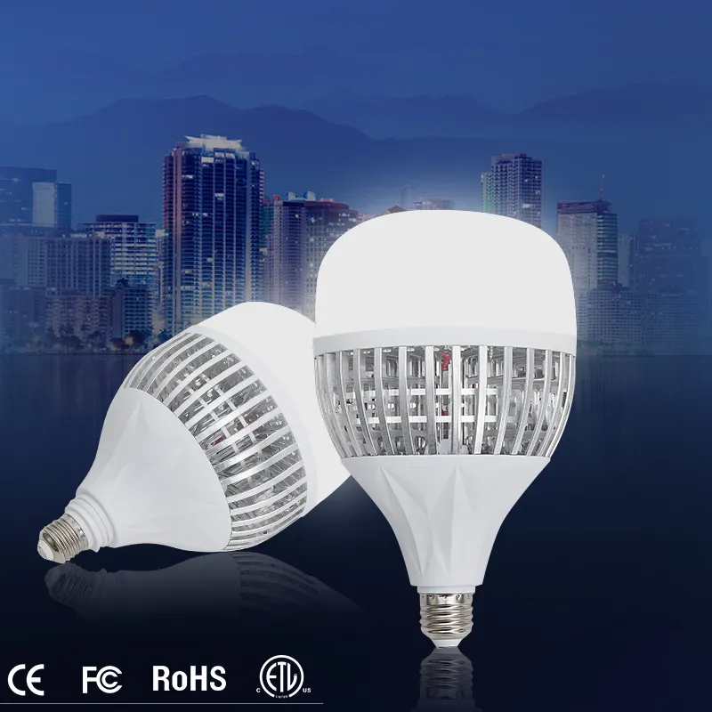 Led bulb lamp manufacturing 50w 100w 150w 200w e27 electric led light bulbs for home