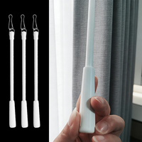 Bâton de rideau en fibre de verre de 9,5 mm, ruban de danse en fibre de verre de haute qualité, mât de drapeau en fibre de verre