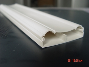 Venta al por mayor de vinilo de PVC sólido cubierta de cable de canal de pared de plástico - Product Image 3