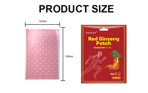 Nuovi Prodotti 2024: Cerotto di Ginseng Rosso alle Erbe, Cerotto di Ginseng e Zenzero per Schiena, Collo e Spalle - Product Image 2