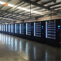 Máquina Expendedora Refrigerada de Bebidas XY con Elevador, Placa Base Abierta, SDK, OEM/ODM, Máquina Expendedora Personalizada de Alimentos Congelados y Snacks